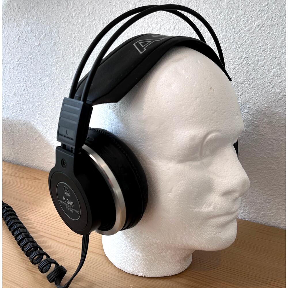 Vintage AKG K 340 - Stereo Headphones - Electrostatic-Dynamic-System WORKING